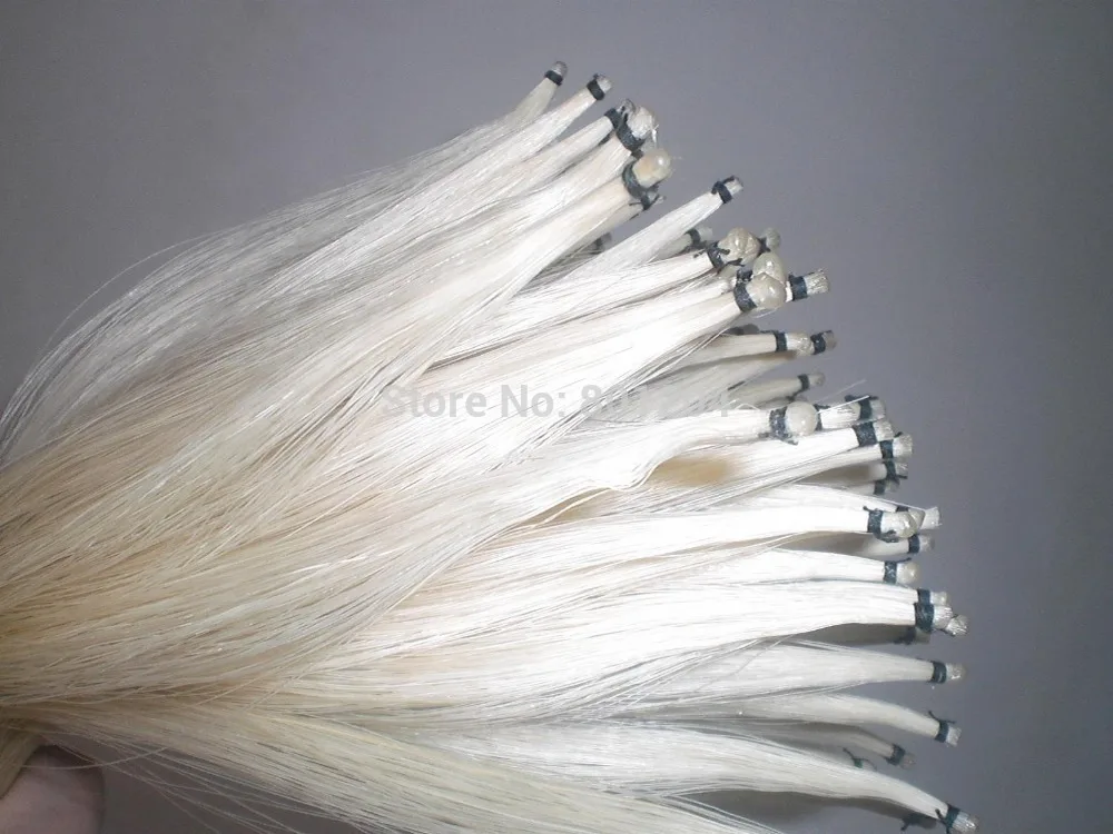 

8 Hanks Best Quality White Stallion Bow hair 6 grams in 80cm