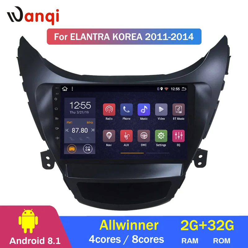 Clearance 2G RAM 32G ROM 9 inch Android 8.1 car dvd gps navigation For Hyundai Elantra Avante 2014 multimedia system 1 Clearance 2G RAM 32G ROM 9 inch Android 8.1 car dvd gps navigation For Hyundai Elantra Avante 2014 multimedia system 1