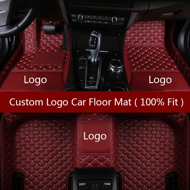 Only Front Seat Logo Car Floor Mats Fit 98% model for Toyota Lada