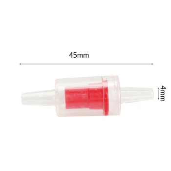 

100pcs Aquarium Check Valve For Air Pump Fish Tank Non-Return Check Valve Pack Small And Compact