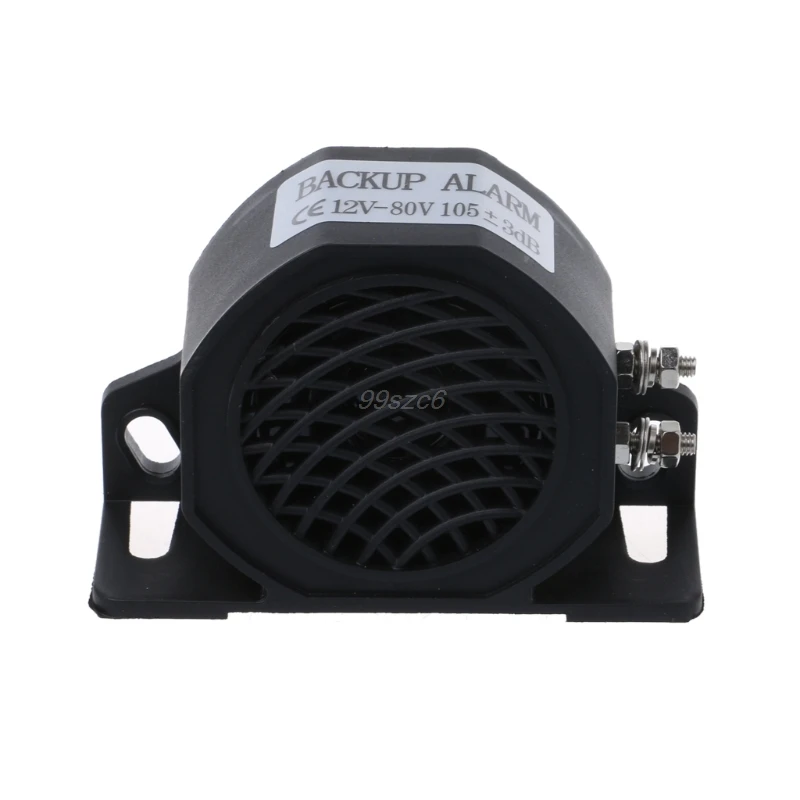 

New Waterproof DC12-80V 102 dB Car Motorcycle Vehicle Reversing Horn Speakers Back-up Alarm