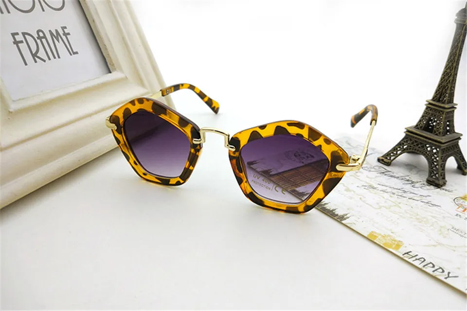 LATASHA очки детские 2019 Мода полигон для мальчиков девочек солнцезащитные очки оттенки UV400 детские солнцезащитные очки