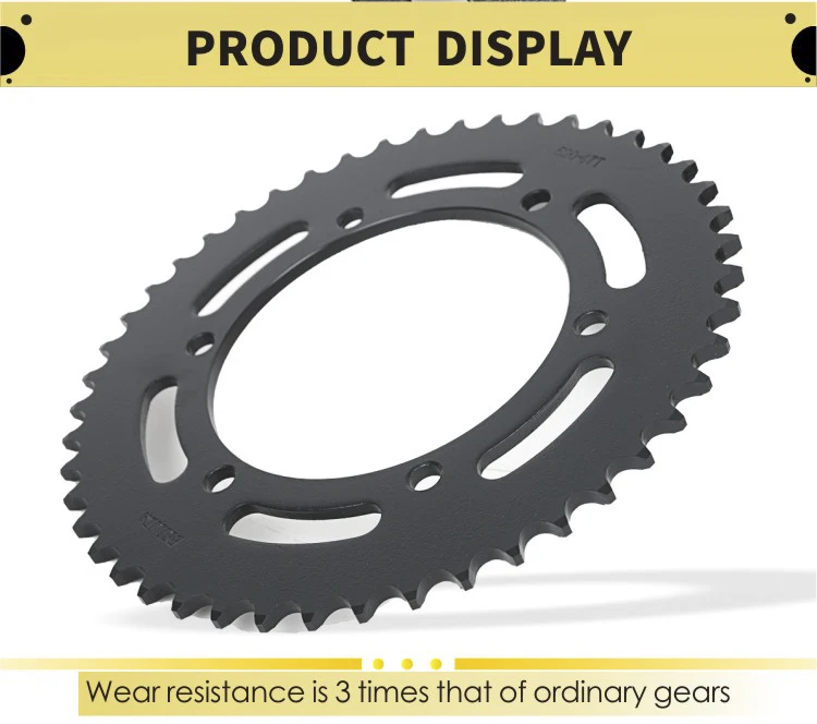 chain and sprocket-SLR650-47T-10