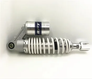 

12 .5" 320mm Shock Absorb Motorcycle Rear Air for Honda Kawasaki Suzuki Yamaha BW 125 Gokart Quad Dirt Bike ATV Silver + white