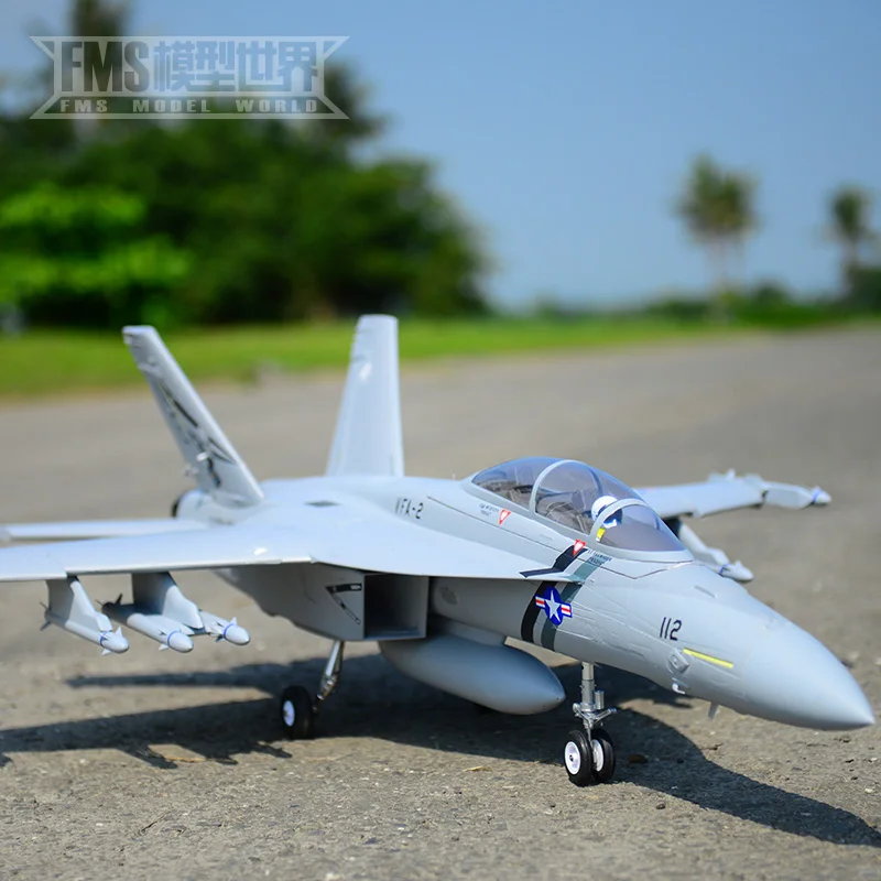 FMS RocHobby F18 F/A 18F Super Hornet 70 мм EDF jet Version PNP and KIT|70mm edf jets|edf jet70mm |