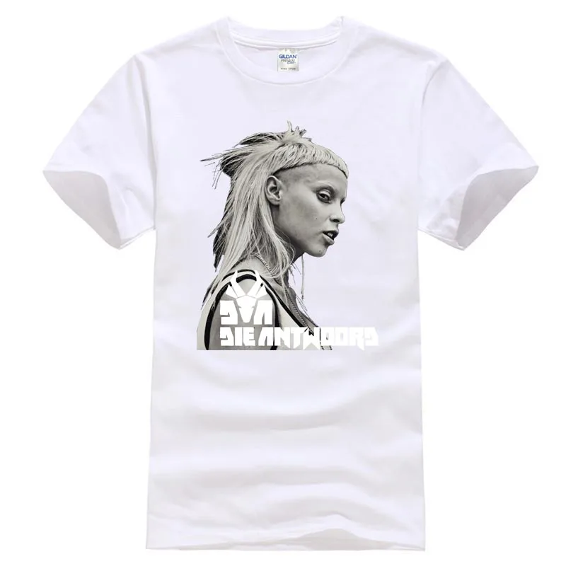 DIE ANTWOORD YOLANDI VISSER RAP RAVE зеф Размеры S 5XL футболка|Футболки| |