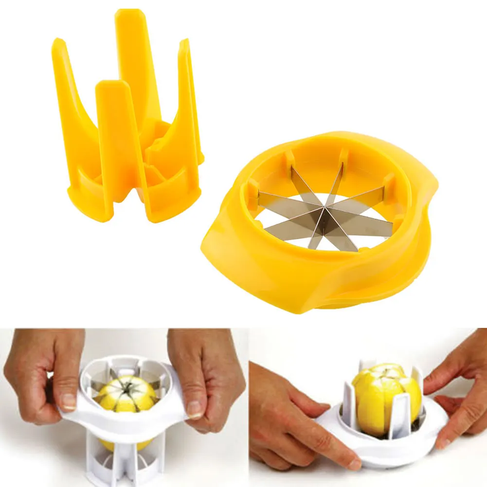 

Lemon Lime Orange Slicer Wedger Cutter Squeezer Fruit Garnish Peelers Splitter Kitchen Tool Creative Orange Easy Opener