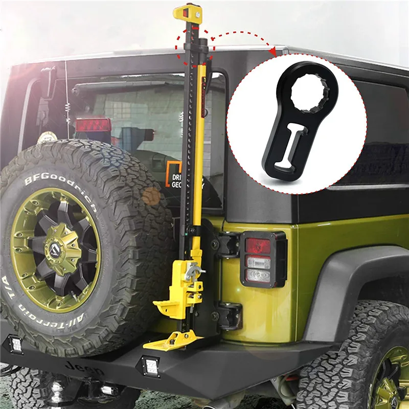 Suporte de Jack de Fazenda Antichocalho para Elevação Peças do Jack Acessórios Recuperação Alta Elevada Maçaneta Isolador Manopla Protetor 4wd 8 antichocalho para elevação peças do jack