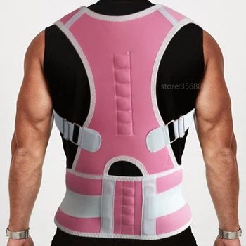 Orthopedic Magnetic Therapy Corset Posture Corrector Shoulder Back Brace Support Belt Posture Correction Ease Human Body Fatigue