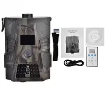 HT001 дикой природы Trail Камера Открытый Охота Камера 8MP 1080 P Водонепроницаемый инфракрасный видео Регистраторы Камера ИК-светодиодов для охоты