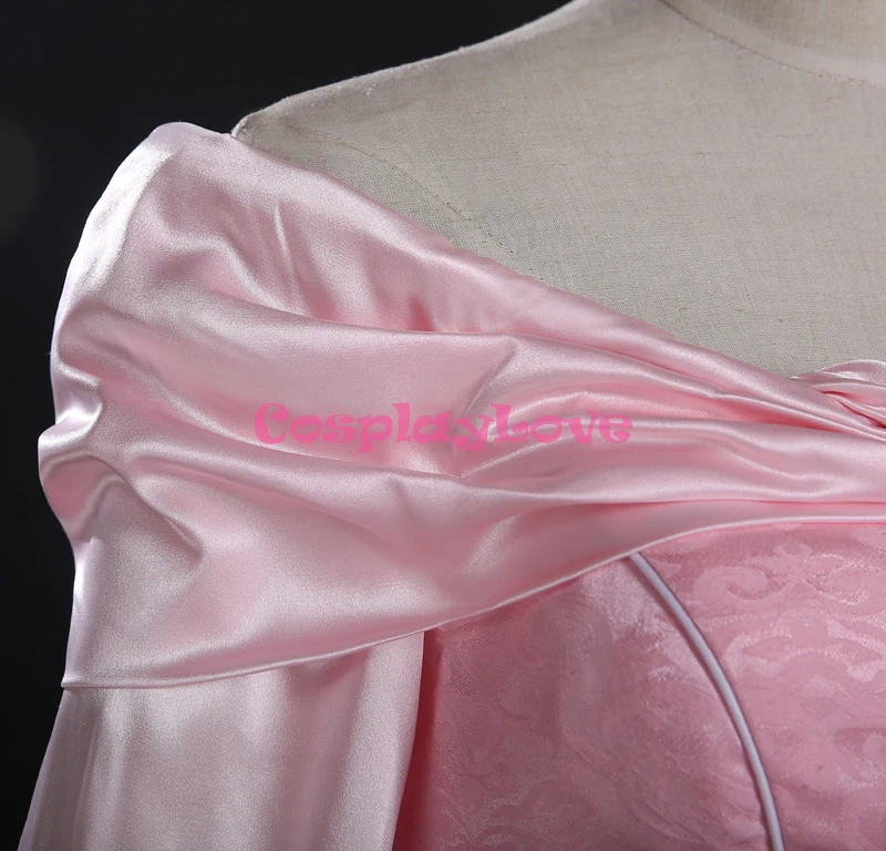 CosplayLove Sleeping Beauty Aurora Dress Cosplay Adult Briar Rose Princess Aurora Pink Red Dress Cosplay Costume Custom Made (4)