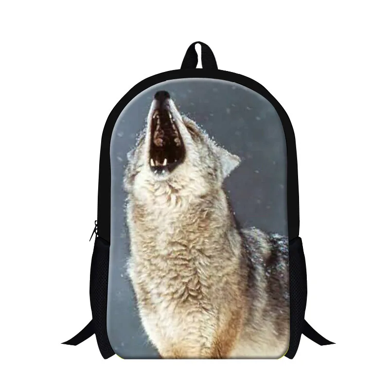 Cool Wolf 3d Print Middle School Backpacks Fashion Book Bags Cool Wolf 3d Print Middle School Backpacks Fashion Book Bags