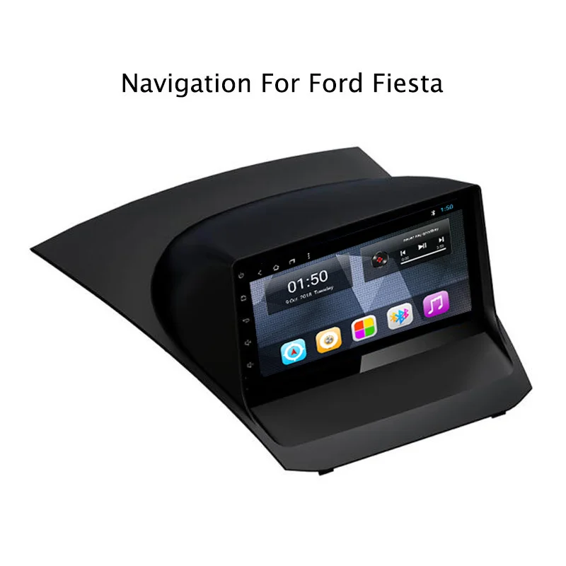 

NAVITOPIA 9inch Quad Core Android 7.1/Octa Core Android 8.1 Car DVD Multimedia GPS Navigation for Ford Fiesta 2009-2017