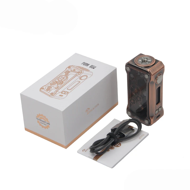 Original TESLACIGS Tesla Punk 85W Box MOD Vaporizer Fit E Cigarette RDA RTA RDTA Vape Tank Electronic Cigarette Box MOD Vaper 01 (2)