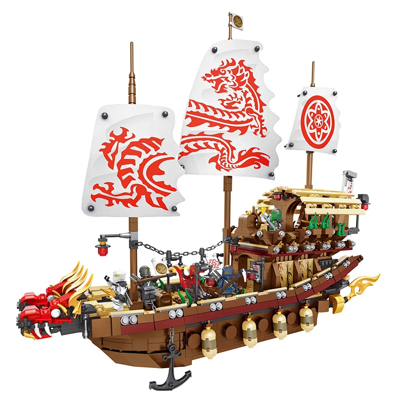 Летающий Корабль Мастера Ву Лего Купить