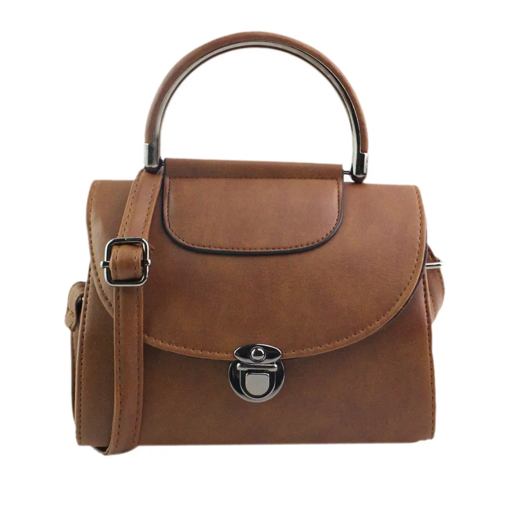 

Fashion handbag 2018 new women's zipper bag large capacity shoulder bag casual handbag simple handbag handbag #Zer