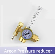 Полностью медный латунный аргоновый редуктор давления Манометр редукционный клапан