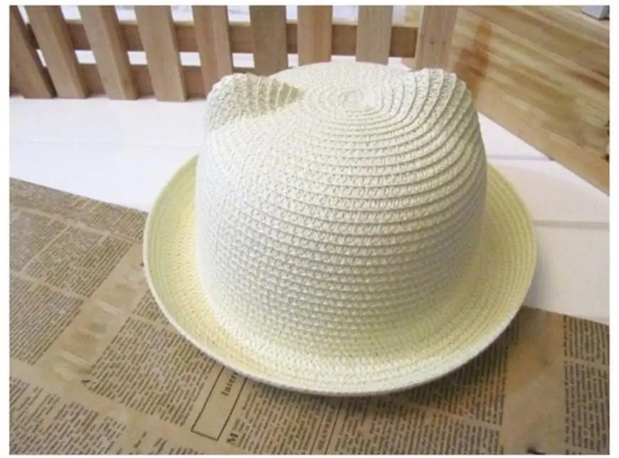 Модная популярная Летняя шляпка шапочка для родителей и детей, детская дышащая соломенная шляпа, однотонные шапки для девочек, летние топы унисекс