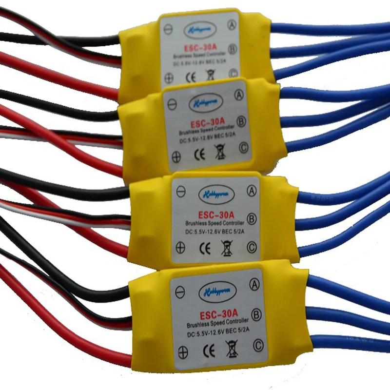 

LHM001 30A Brushless 450 helicopter multicopter Motor Speed Controller RC ESC +Free shipping