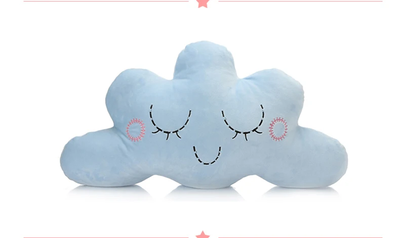 Travesseiro de Pelúcia cm dos Desenhos Animados Bebê Macio Calmante Nuvem Boneca Bonito Cheio Travesseiro Brinquedo Kawaii Decoração Cabeceira Simulação Sofá Almofada 60 8 Brinquedos e hobbies