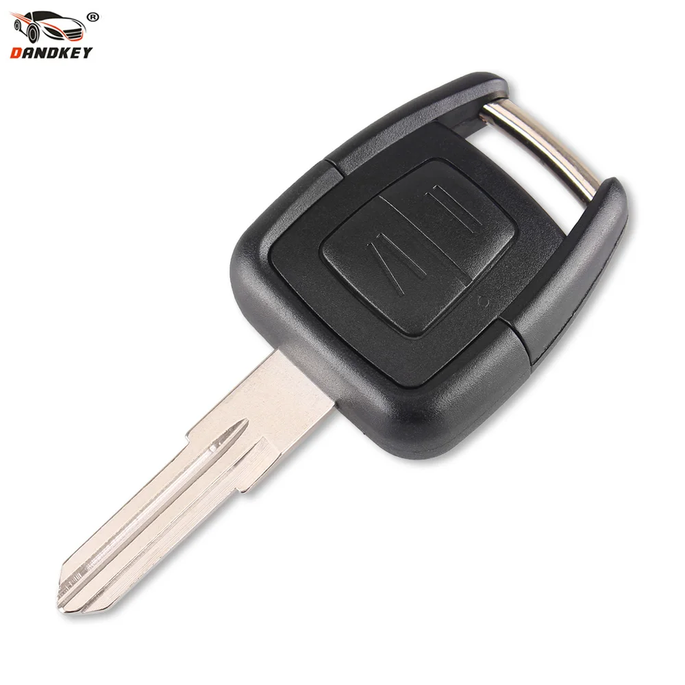 

DANDKEY For Opel Vauxhall Astra Vectra Zafira 2 Buttons Car Key Case Key Shell HU46 Left Blade