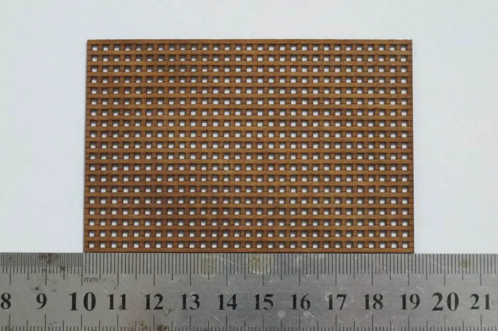 Древняя модель парусной лодки, аксессуары, вишневая решетка, плита, шаг-ряд 1,5x1,5 мм