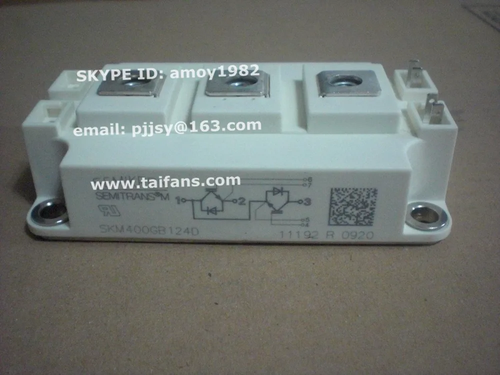 Modulo SEMIKRON SKM400GB124D – 1 Pezzo – Nuovo, Originale