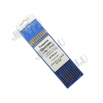 

Free shipping 10pcs Lanthanated Tungsten Electrode WL15 gold tip 3.2*150mm for tig welding