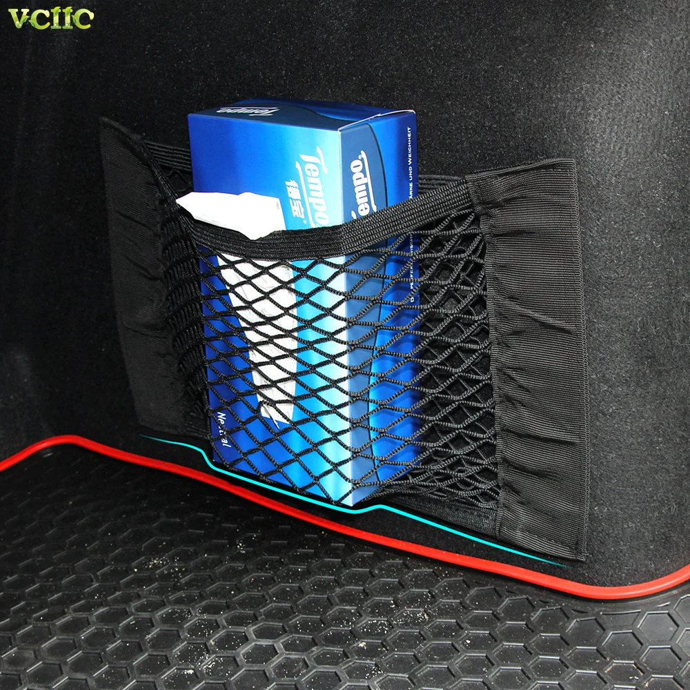 Car Trunk Nylon Rope Net /luggage net with backing For Hyundai ix35