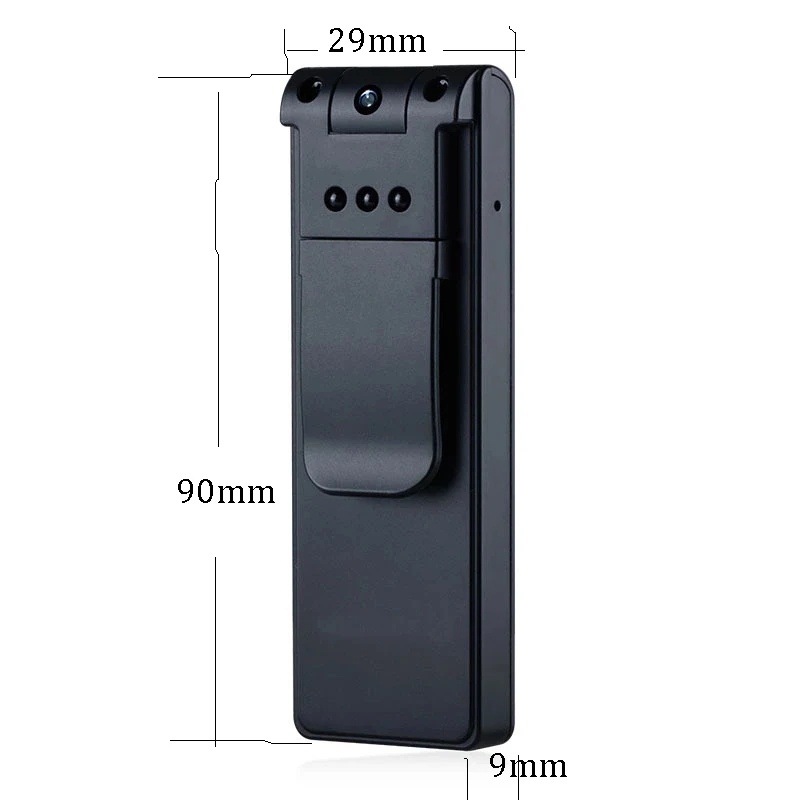  Full HD 1080P Police Body Lapel Worn Video Camera DVR Mini DV Low illumination Digital Pen Voice Re