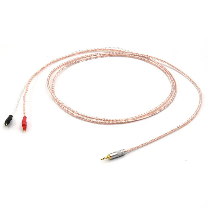 Hifi Silver Copper Twisted headphone upgraded cable 2 5mm TRRS BALANCED jack HD650 HD600 HD660s