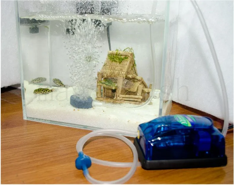 Аквариумный воздушный насос 3 Вт 5 Вт увеличивающий кислородный насос ультратихий воздушный компрессор для аквариумных рыб аксессуары