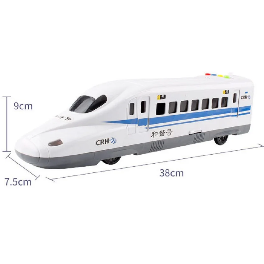 thoma s group high-speed train simulation harmony number electric train toy Wanxiang music light inertia scooter gift LINT