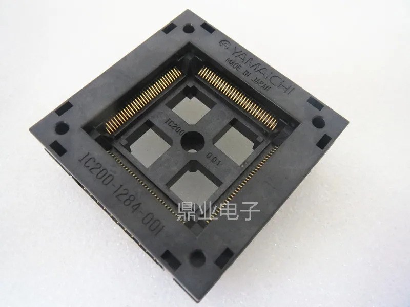 Оригинальный YAMAICHI Ic120-1284-001 IC тестовый прибор для сжигания сидений QFP128 0 8 мм