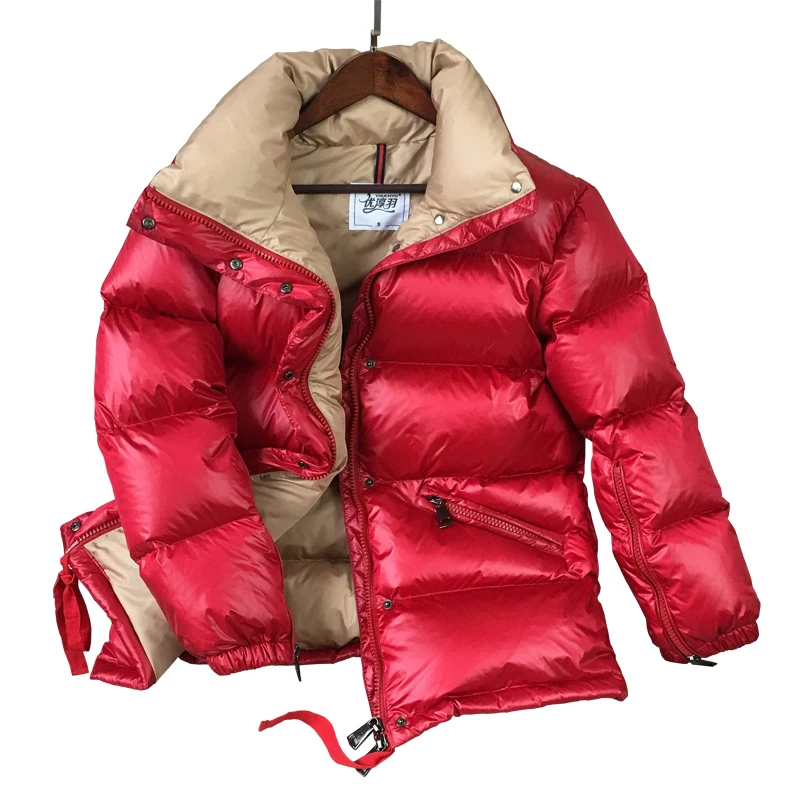 

2018 Winter Women Down Jacket Thick Snow Wear Girl Down Jacket Warm Outerwear 50kg-75kg 160-175cm