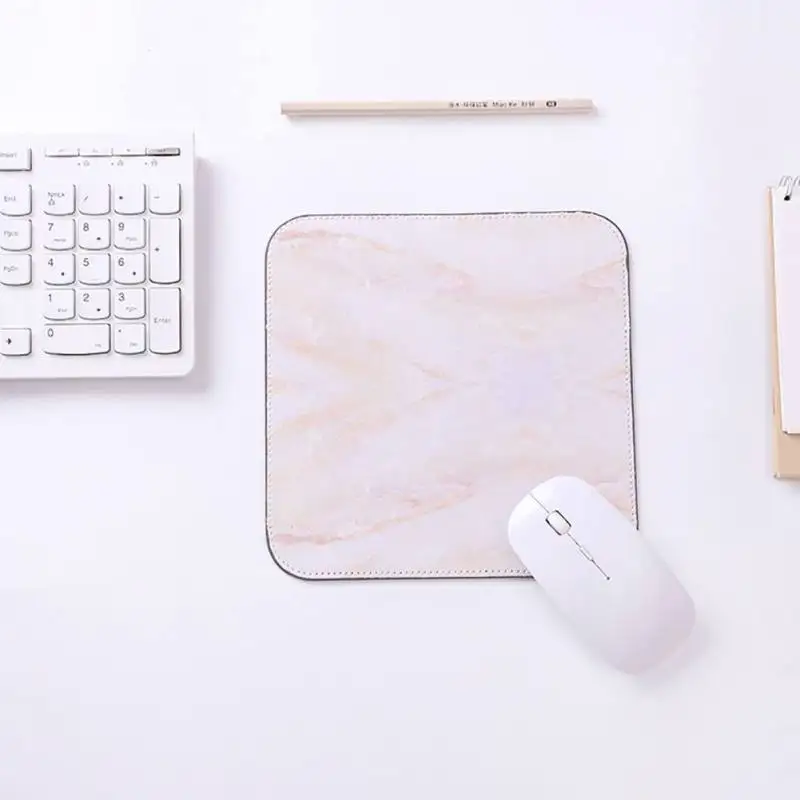 Computer Mouse Pad Mat Soft Natural Rubber marble Series Mice Pad Square Gaming Mouse Pads Gaming Computer Notebook New