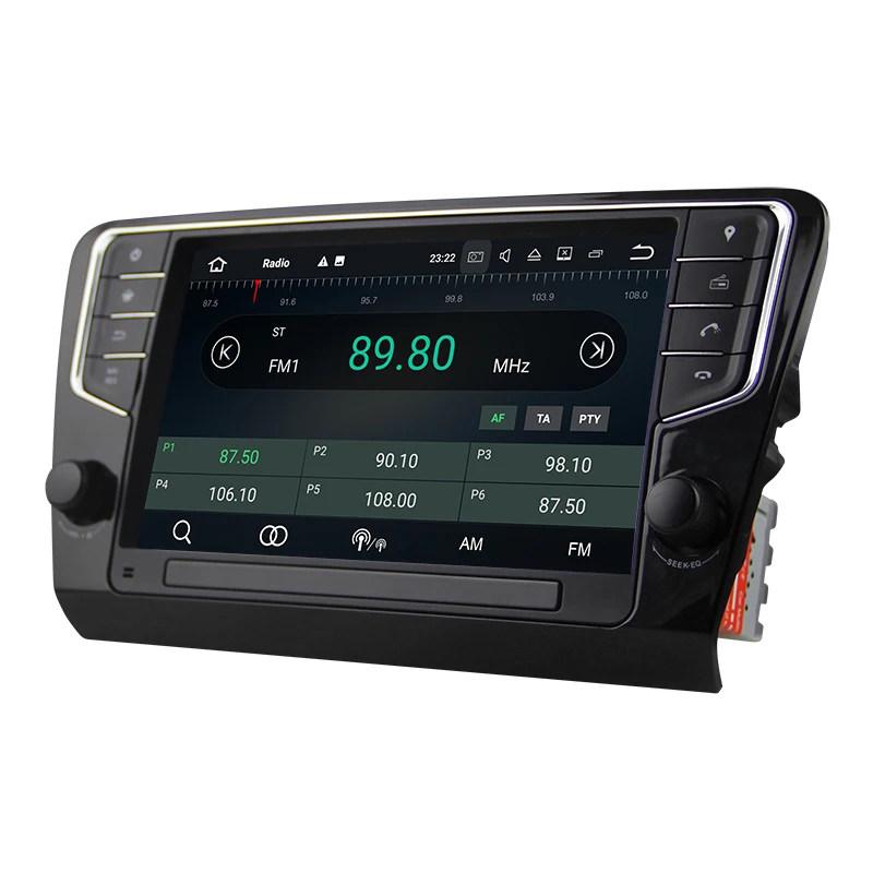 Sale Ancluu 4G RAM Android 9.0 9" Car DVD Player For Skoda Octavia 2014 2015 2016 2017 Car Radio Stereo GPS with Wifi bluetooth 3