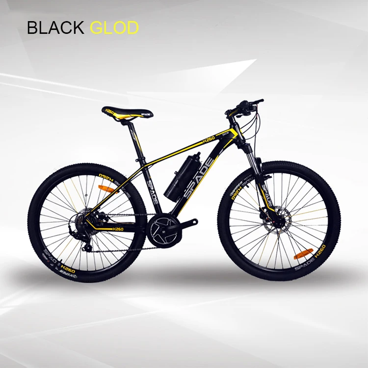 Best 26 / 27.5INCH electric mountain bicycle mid motor electric bi  36V lithium battery MTB bike K260 smart electric pas ebike 2