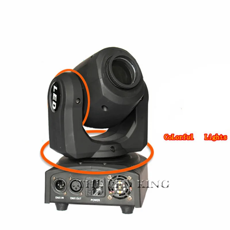 (8 шт./лот) 60 Вт moving head led spot 1*60 белый цвет zhen li LEDs Color/Gobo Wheel встроенный DMX 9/11 CH|moving spot|led