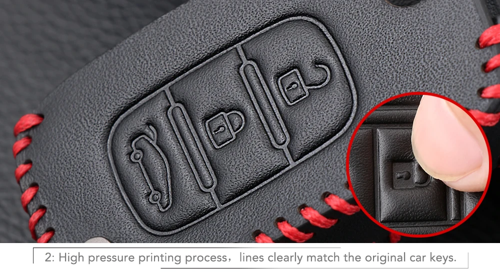Дистанционный 3 кнопки Автомобильный ключ кожаный чехол для ключей для Lada Sedan Largus Kalina Granta Vesta X-Ray XRay для Renault Key Shell