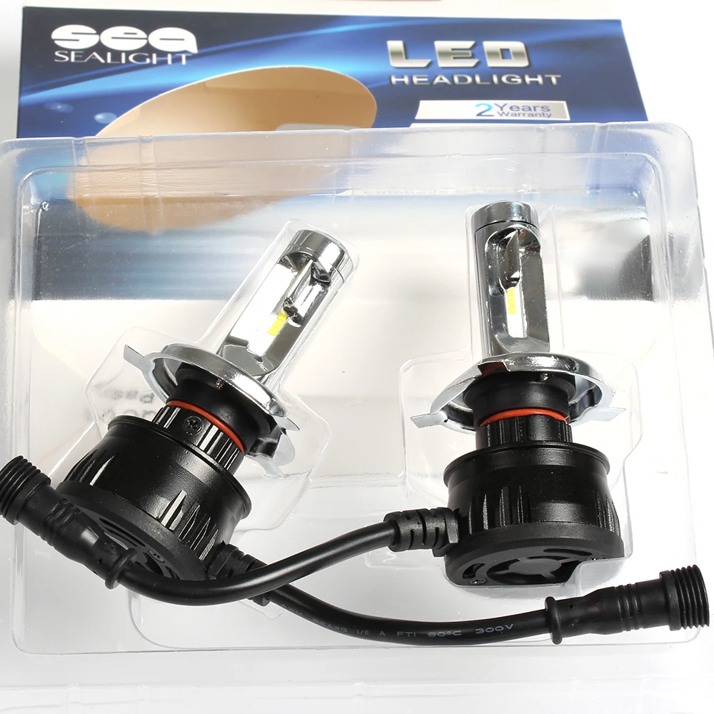 SEALIGHT car styling Super bright 12V 90W 10000LM Auto Car LED H4 9003