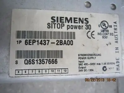 Используется С + POWER SITOP 30 1 P 6EP1437-2BA00 # ZL02