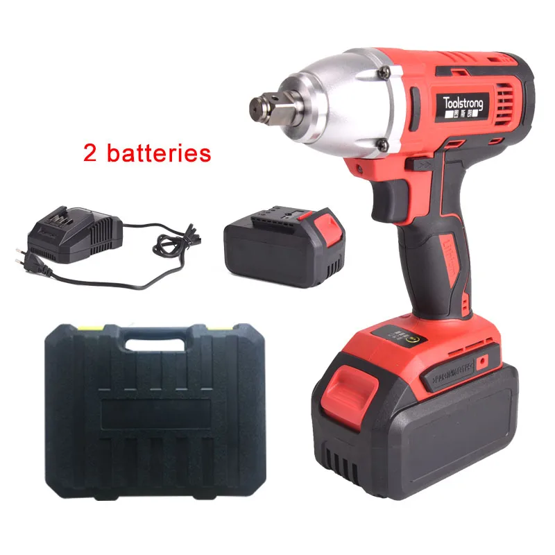 

Toolstrong electric wrench cordless Rechargeable Lithium Battery Car Socket Impact Digital Electric Wrench 320Nm IW003