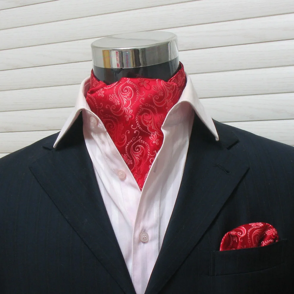 red bandana wedding dress