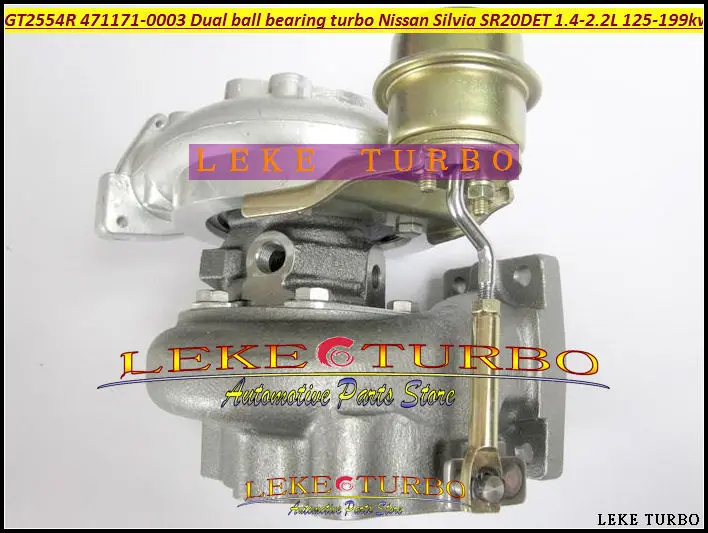 GT2554R 471171-0003 471171 14411-5V400 Dual ball bearing Turbo Turbocharger For Nissan Silvia SR20DET 1.4L-2.2L D 125KW 199KW (3)