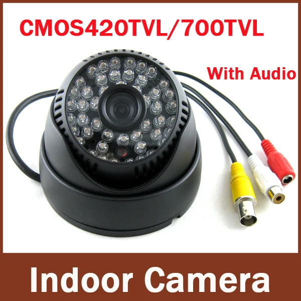 bilder für Neueste beliebtesten Überwachung Audio 700TVL Farbe Ir-innenhaube CCTV Überwachungskamera bilder für Neueste beliebtesten Überwachung Audio 700TVL Farbe Ir-innenhaube CCTV Überwachungskamera