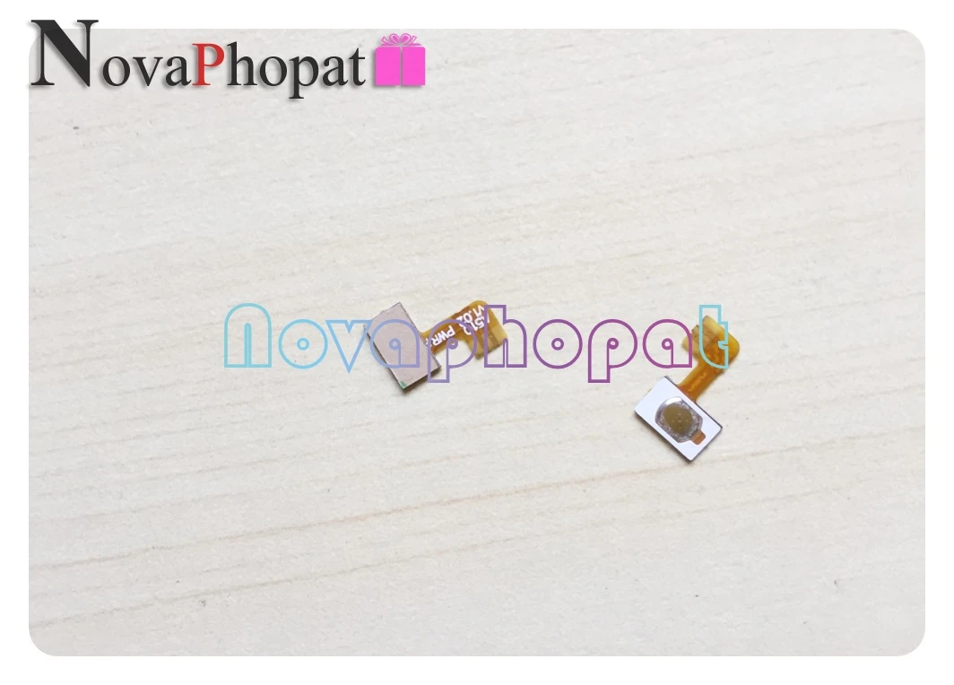 Novaphopat кнопка включения/выключения питания гибкий кабель для Lenovo A390 запасные