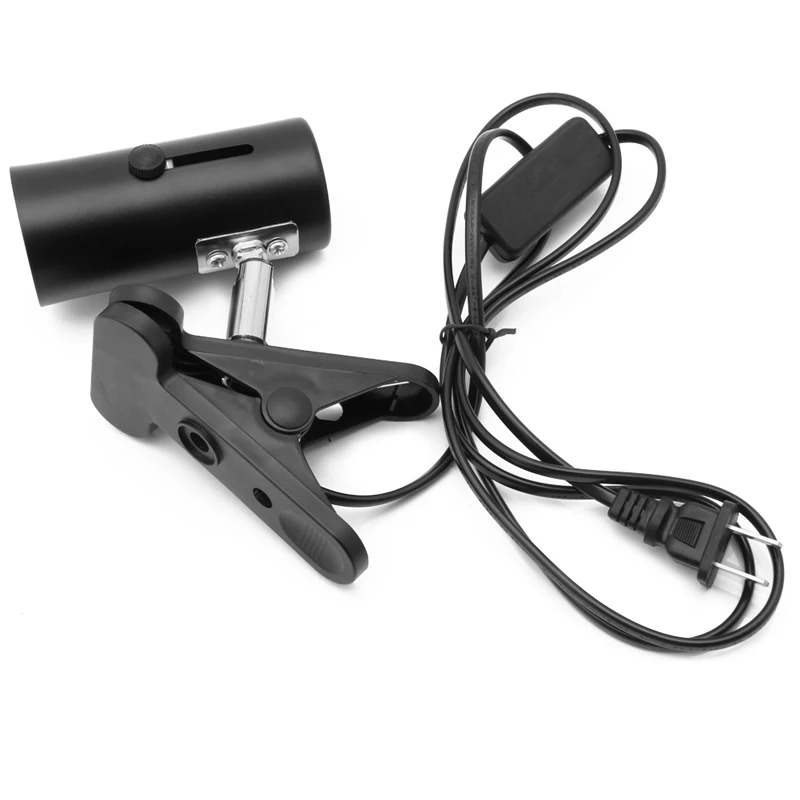 

Incubation US Plug Ceramic Heat UV UVB Light Lamp Holder Brooder Reptile Basking