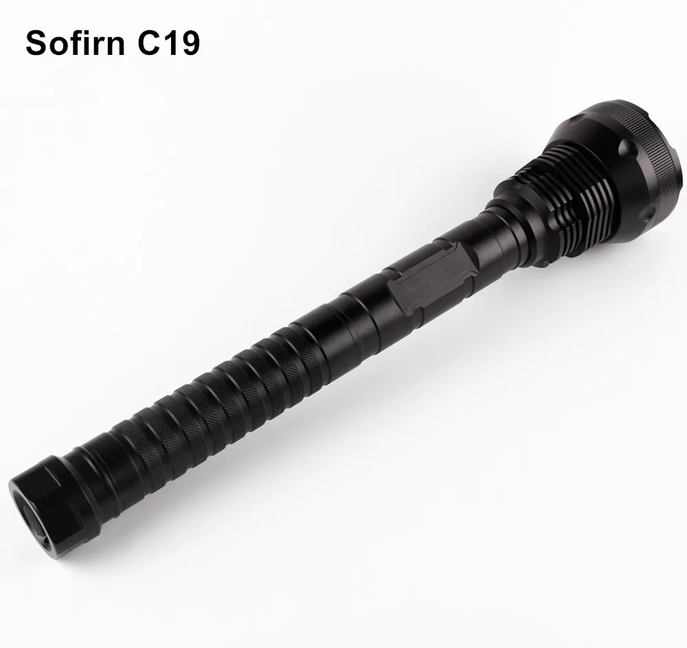 Мощный светодиодный фонарик Sofirn C19 18650 Cree 1500 люмен военный тактический для