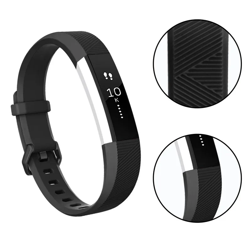 Сменный Силиконовый Браслет Для Fitbit Alta HR Band наручный браслет безопасный Регулируемый мягкий ремешок Смарт-часы аксессуары